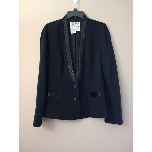 DayMor Couture By C. Mercedes Ferreira Cocktail Blazer Size 12 - Picture 2 of 8